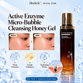 BIODURIC Active Enzyme Micro-Bubble Cleansing Honey Gel | Deep Cleansing & Gentle Exfoliation | 120ML