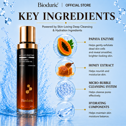Active Enzyme Micro-Bubble Cleansing Honey Gel